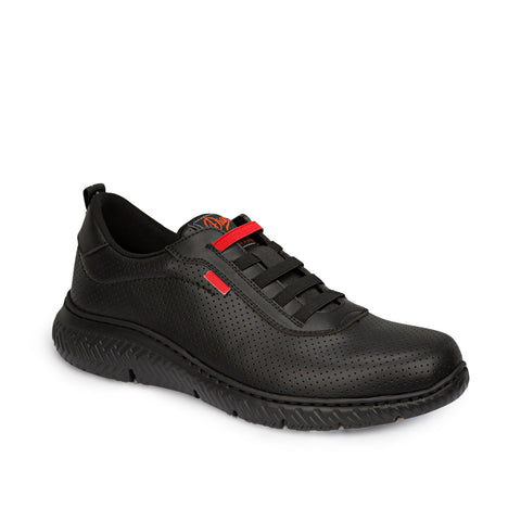 Men's Black Shoes for Work - InterAktivWear