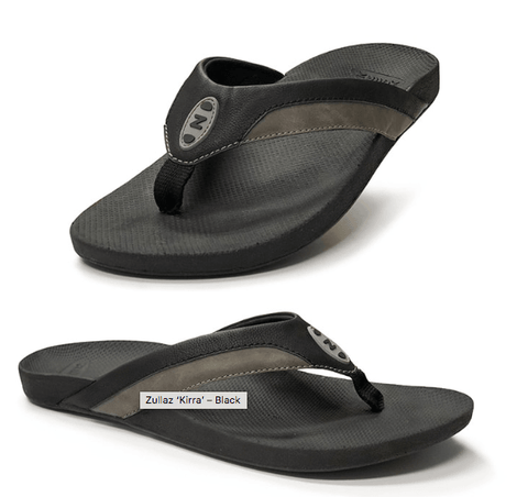 Zullaz Thong's |Men's Orthotic Thongs - InterAktivWear