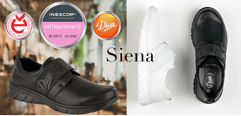 Siena Slip-on Work Shoes - InterAktivWear