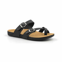 Zullaz Heidi orthothic black sandals with adjustable straps