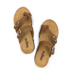 Heidi Sandals – Chestnut