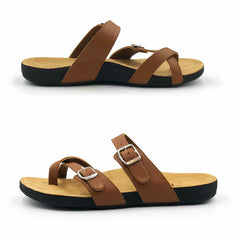 Heidi Sandals – Chestnut